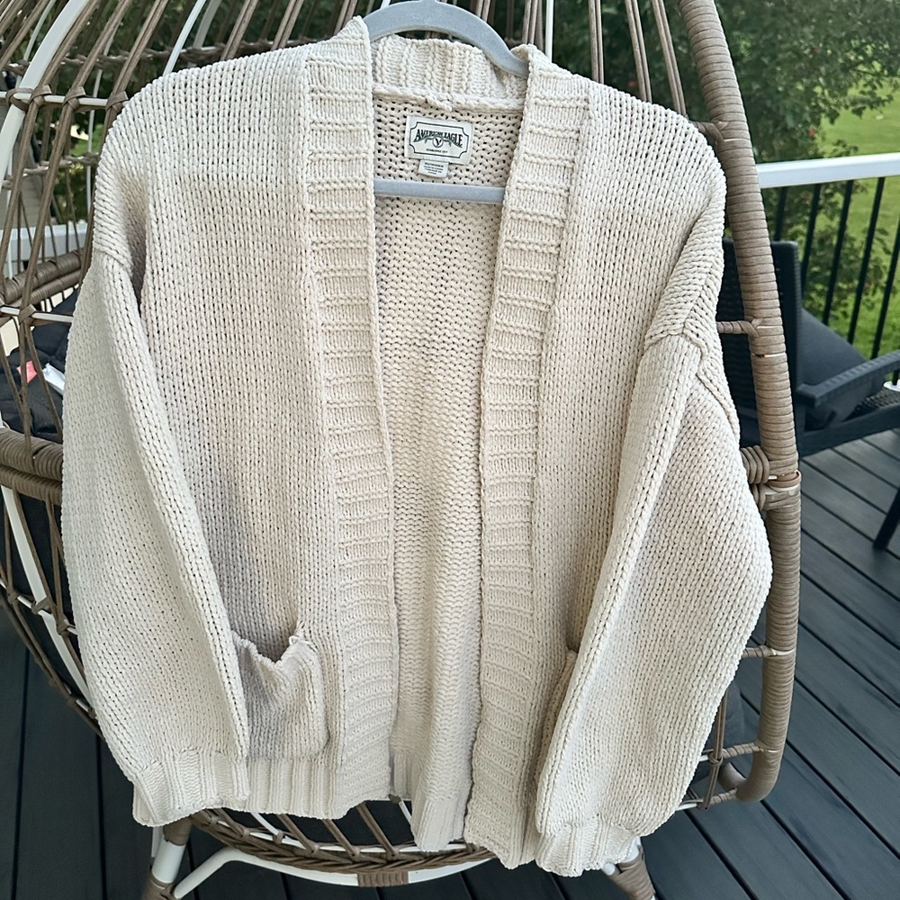 American eagle oversized cardigan